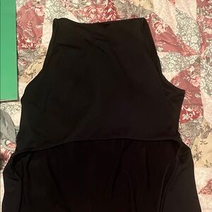 Black Sleeveless Top